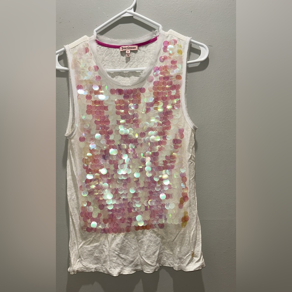Juicy couture sequins top (XS)